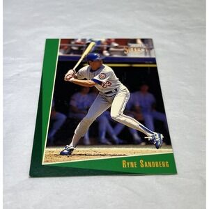 1992 Score Select Ryne Sandberg - Cubs